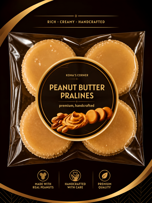 Artisanal Peanut Butter Pralines